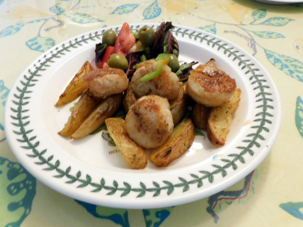 Pečené hrebenatky - mušle sv. Jakuba (fotorecept) - obrázok 6