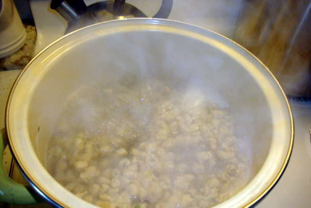 Polievka z morky s pečeňovými haluškami (fotorecept) - obrázok 7