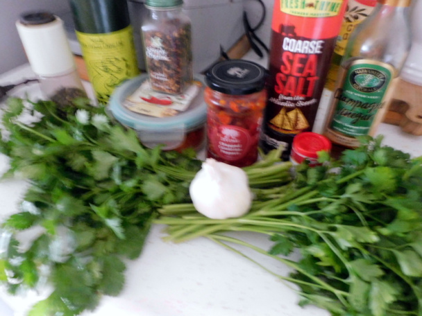 Bylinková pochúťka - chimichurri verde (fotorecept) - obrázok 1