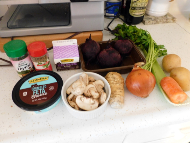 Zimná cviklová krémová polievka (fotorecept) - obrázok 1