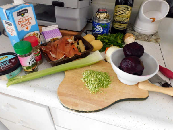 Zimná cviklová krémová polievka (fotorecept) - obrázok 2