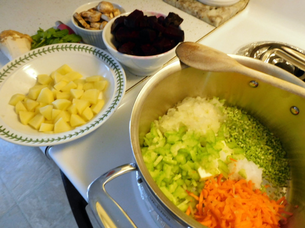 Zimná cviklová krémová polievka (fotorecept) - obrázok 3