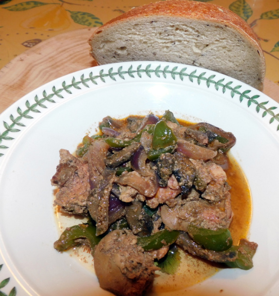 Kuracia pečeň, restovaná pre kamarátov (fotorecept) - obrázok 8