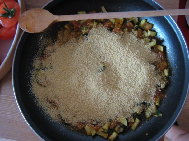 Zapečené paradajky s kuskusom (fotorecept) - obrázok 4