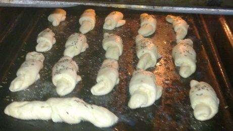 Domáce syrové rožteky - aj plnené (fotorecept) - obrázok 3