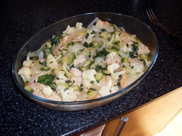 Morčacie medailónky zapekané s opitou zeleninou (fotorecept) - obrázok 3