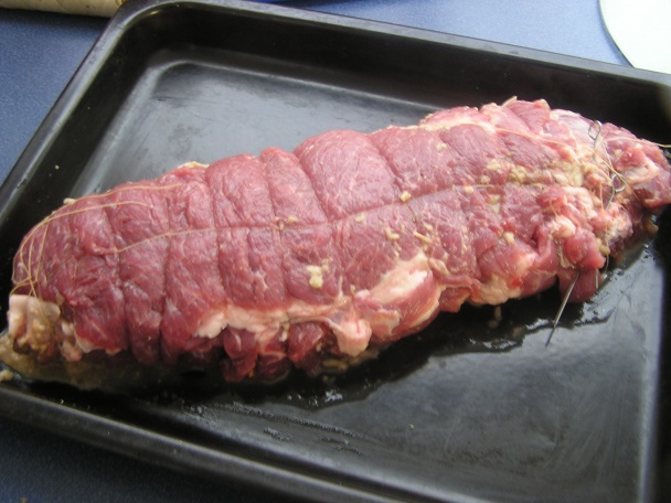 Plnená bravčová krkovička (fotorecept) - obrázok 4