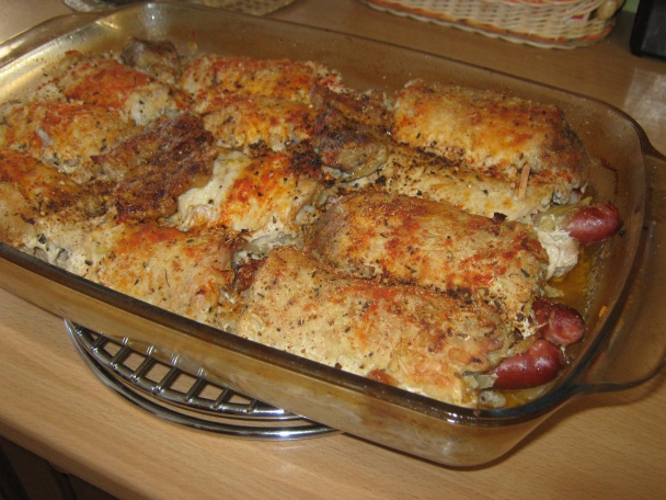 Bravčové rolky plnené kyslou kapustou ( fotorecept ) - obrázok 3