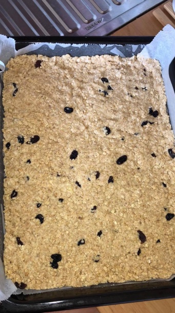 Ovsené koláčiky - flapjacky  - obrázok 4