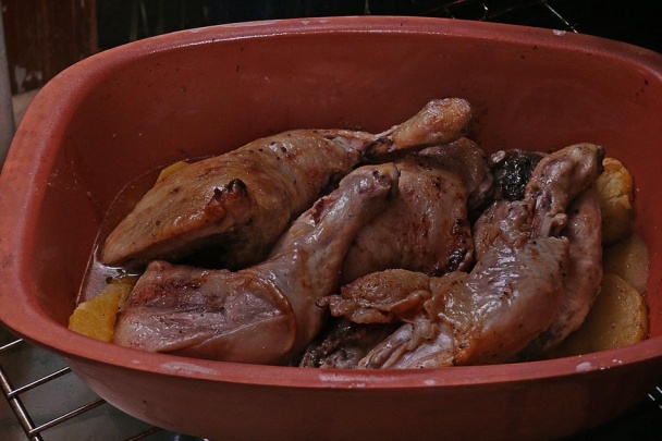 Pečené kura s cestovinami a Nivou - obrázok 2