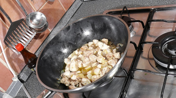 Kuracie prsia s cestovinami a zeleninou (fotorecept) - obrázok 1