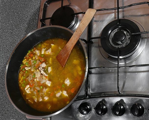 Kuracie prsia s cestovinami a zeleninou (fotorecept) - obrázok 3