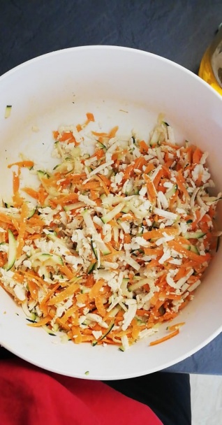 Tofu-zeleninové karbonátky - obrázok 1