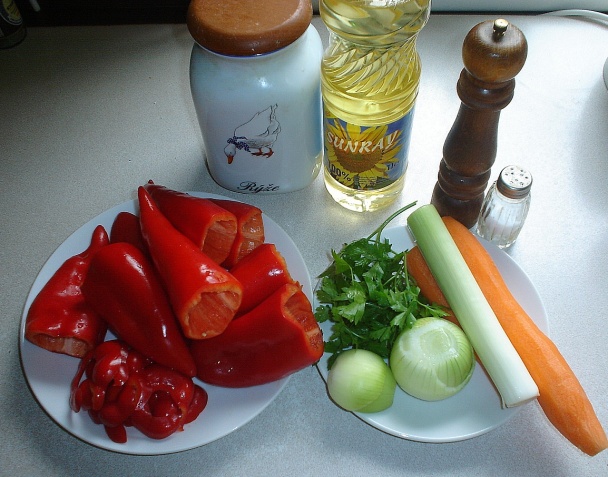 Pečená plnená paprika (fotorecept) - obrázok 1