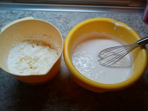 Tvarohovo-ostružinová bomba (fotorecept) - obrázok 2