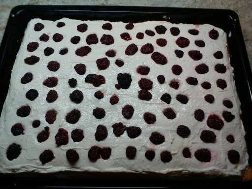 Tvarohovo-ostružinová bomba (fotorecept) - obrázok 5