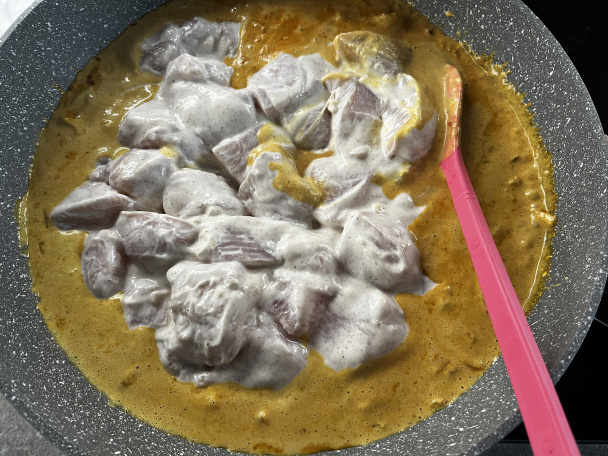 Maslové kurča (Butter chicken) (fotorecept) - obrázok 10