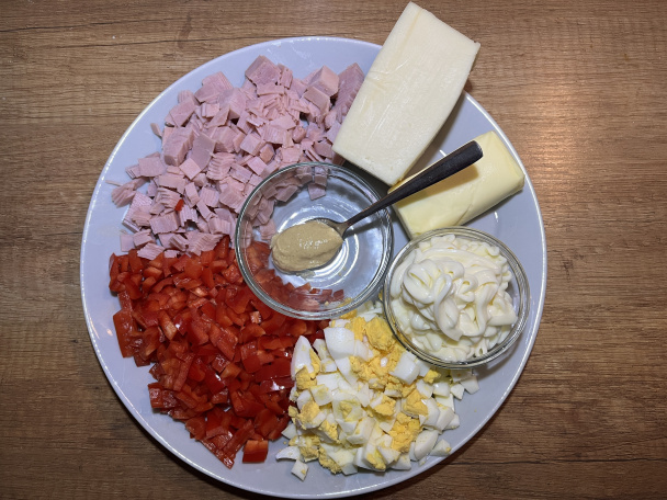 Silvestrovská syrová roláda (fotorecept) - obrázok 1