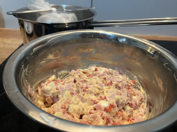 Silvestrovská syrová roláda (fotorecept) - obrázok 4