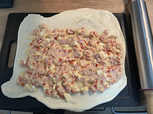 Silvestrovská syrová roláda (fotorecept) - obrázok 6