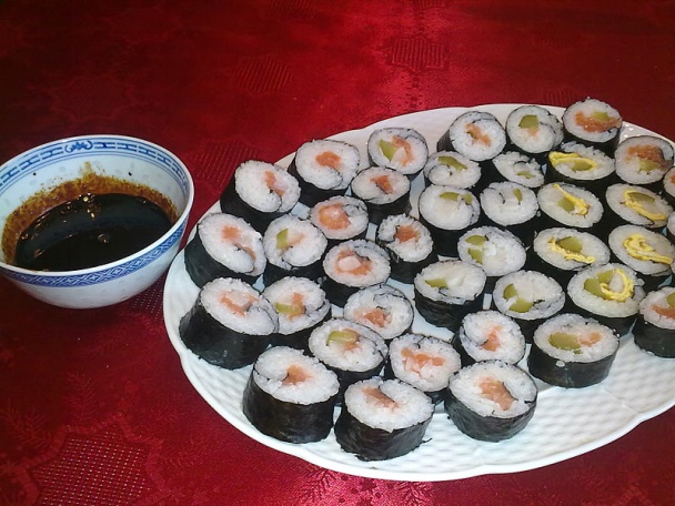 Domáce sushi - obrázok 4