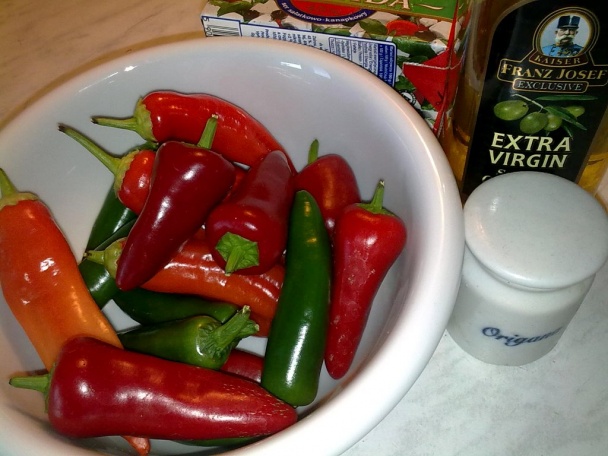 Chilli plnené syrom (fotorecept) - obrázok 1