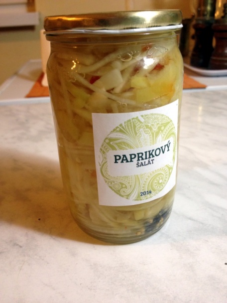 Feferónový šalát - obrázok 1