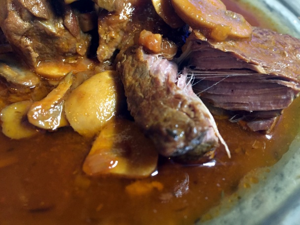 Pomaly dusené jelenie stehno (fotorecept) - obrázok 11