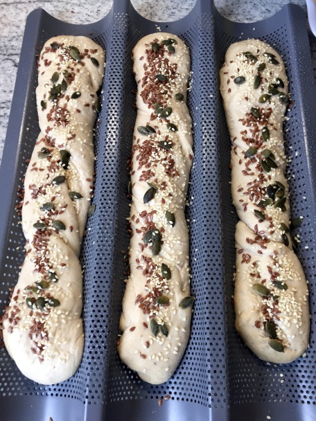 Kváskové bagety (fotorecept) - obrázok 11