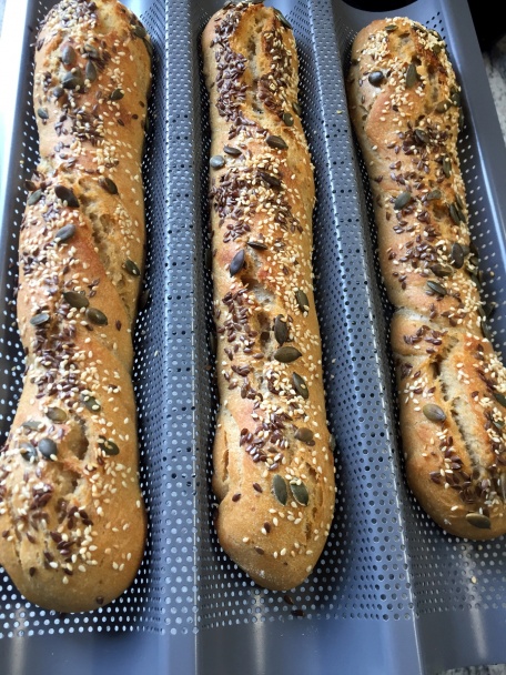 Kváskové bagety (fotorecept) - obrázok 12