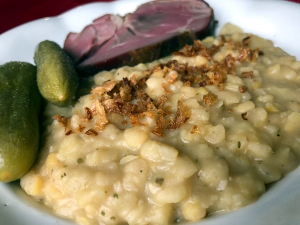 Hrachová kaša s údeným mäsom (fotorecept) - obrázok 6