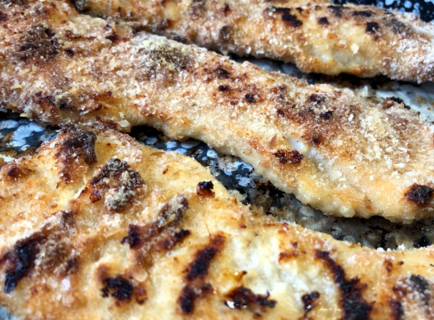 Krehké jogurtové rezne so smotanovými dollar chips (fotorecept) - obrázok 3