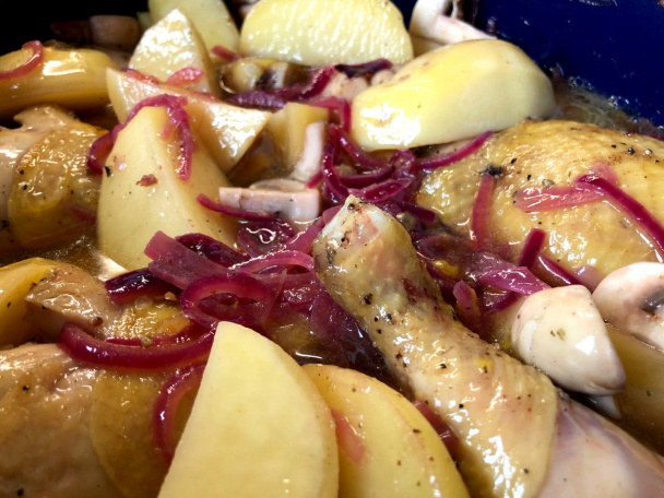 Pečené kuracie stehná s luxusnou omáčkou (fotorecept) - obrázok 5