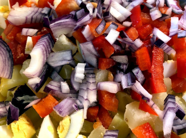 Tvarôžkový šalát (fotorecept) - obrázok 2