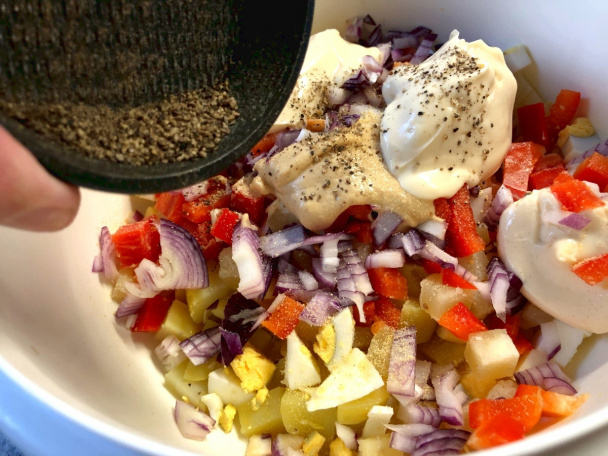 Tvarôžkový šalát (fotorecept) - obrázok 3