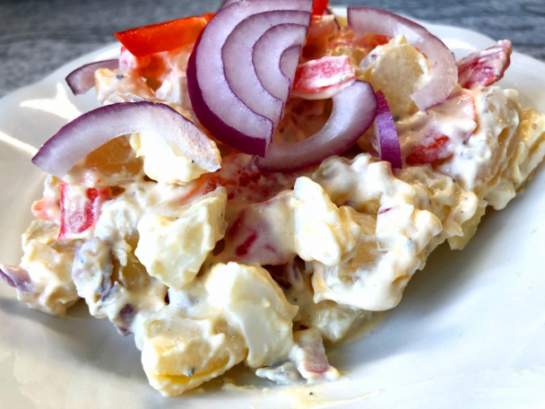 Tvarôžkový šalát (fotorecept) - obrázok 4