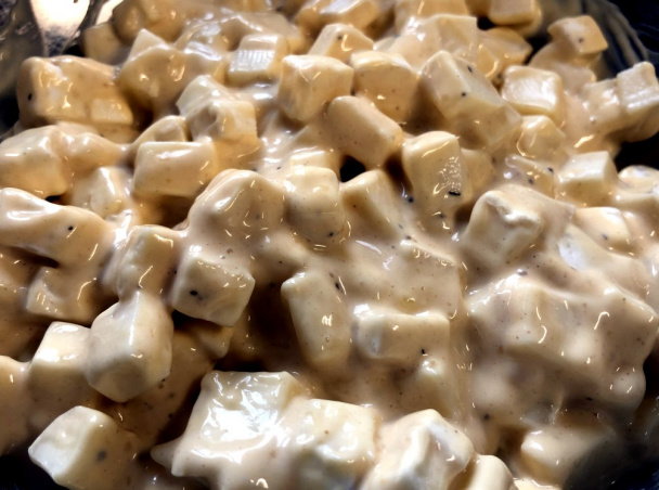 Hermelínový šalát s vajcom (fotorecept) - obrázok 3