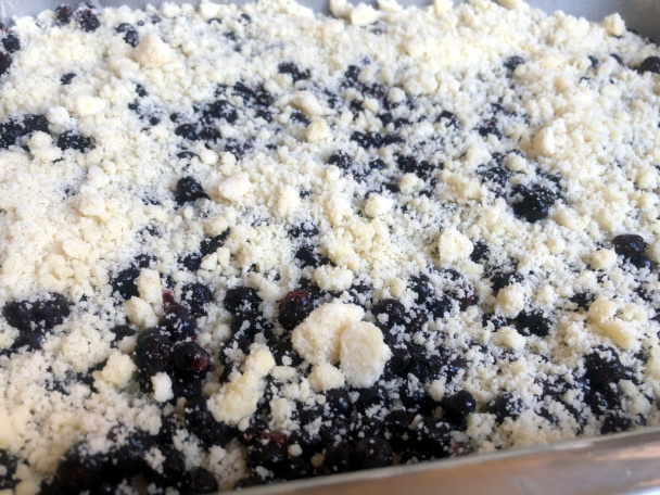 Juhočeský čučoriedkový koláč (fotorecept) - obrázok 6