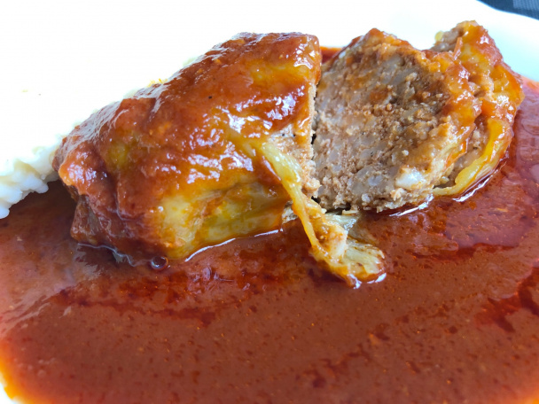Plnená paprika so silnou paradajkovou omáčkou (fotorecept) - obrázok 13