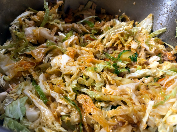 Kelová polievka s mletým mäsom (fotorecept) - obrázok 6