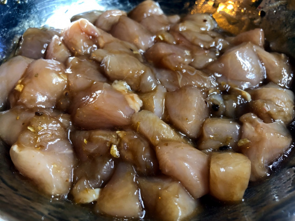 Opekané čínske rezance s kuracím mäsom (fotorecept) - obrázok 2