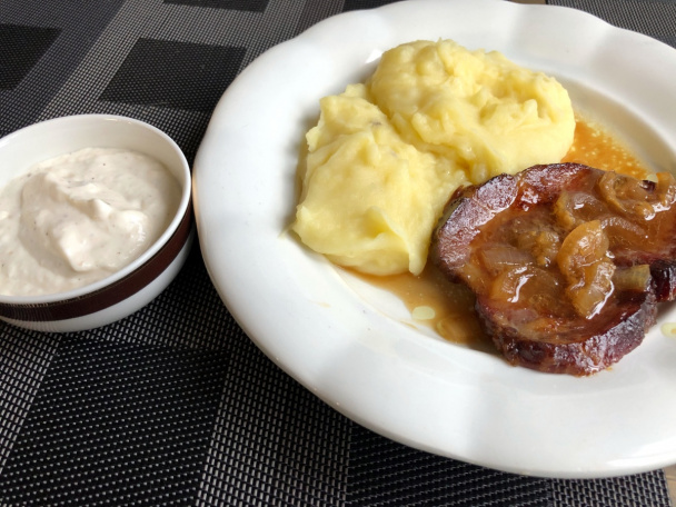 Údená krkovička na cibuľke (fotorecept) - obrázok 11