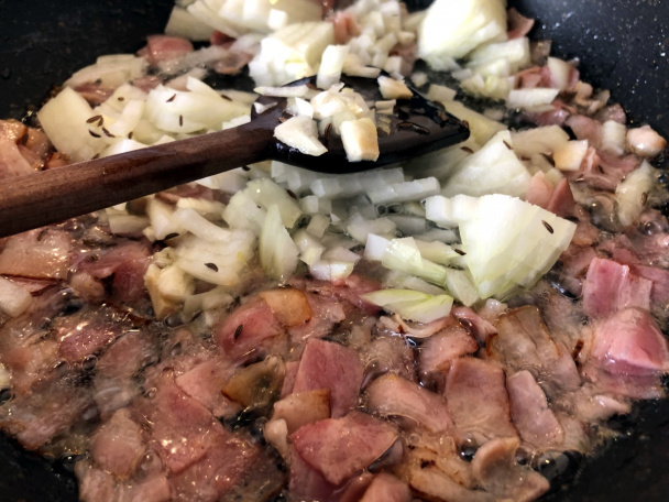 Bravčové karé na hubách a kapii (fotorecept) - obrázok 3