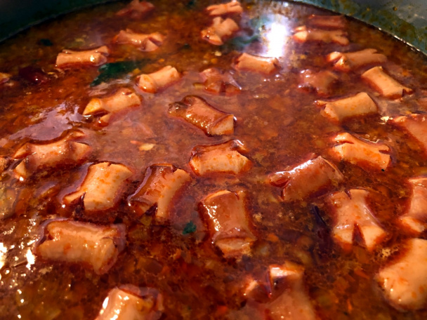 Frankfurtská polievka s fazuľou (fotorecept) - obrázok 7