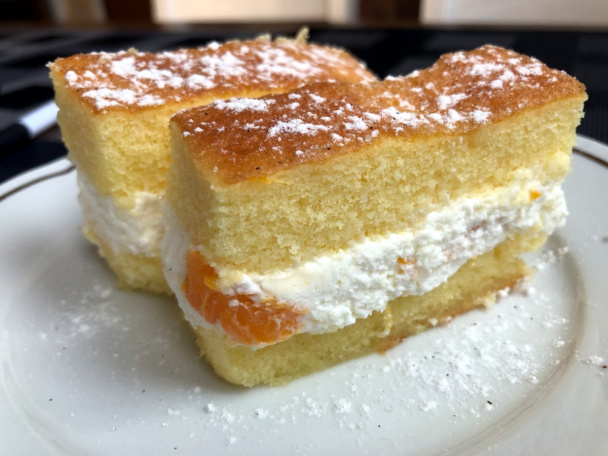 Ľahučké piškótové rezy (fotorecept) - obrázok 12