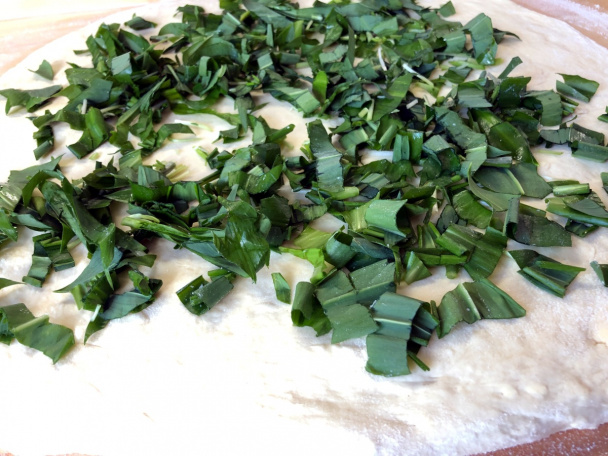 Pagáčiky s medvedím cesnakom (fotorecept) - obrázok 5