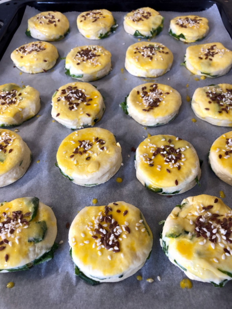 Pagáčiky s medvedím cesnakom (fotorecept) - obrázok 8