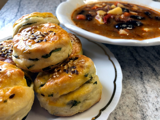 Pagáčiky s medvedím cesnakom (fotorecept) - obrázok 10