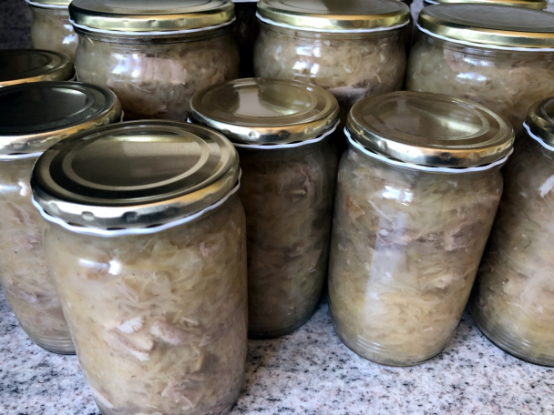 Zabíjačková kapusta do pohárov (fotorecept) - obrázok 9