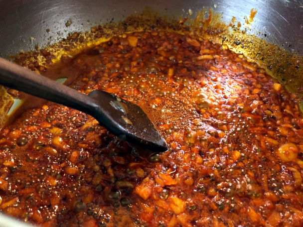 Zemiakový guláš s fazuľou (fotorecept) - obrázok 4